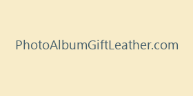 PhotoAlbumGiftLeather.com