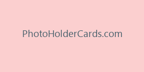 PhotoHolderCards.com