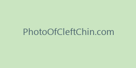 PhotoOfCleftChin.com