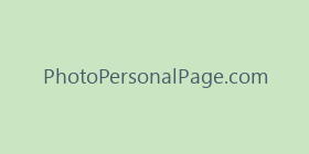 PhotoPersonalPage.com