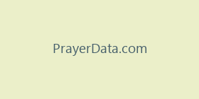 PrayerData.com