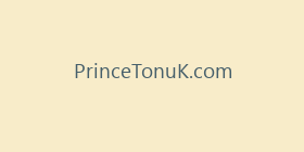PrinceTonuK.com