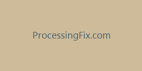 ProcessingFix.com