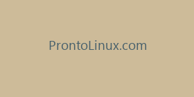 ProntoLinux.com