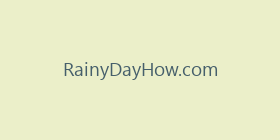 RainyDayHow.com