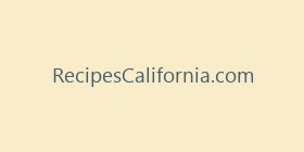 RecipesCalifornia.com