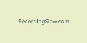 RecordingSlaw.com