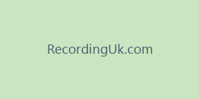 RecordingUk.com