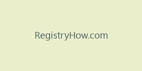 RegistryHow.com