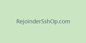 RejoinderSshOp.com