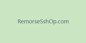 RemorseSshOp.com