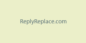 ReplyReplace.com