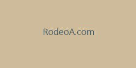 RodeoA.com