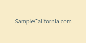 SampleCalifornia.com