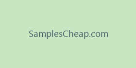 SamplesCheap.com