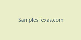 SamplesTexas.com