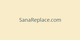 SanaReplace.com