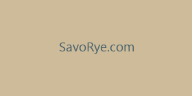 SavoRye.com