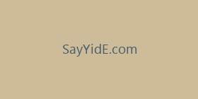 SayYidE.com
