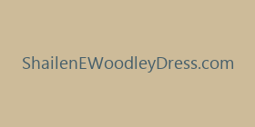 ShailenEWoodleyDress.com