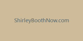 ShirleyBoothNow.com