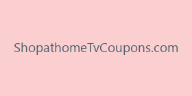 ShopathomeTvCoupons.com
