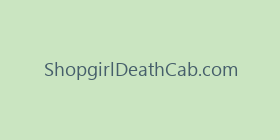 ShopgirlDeathCab.com