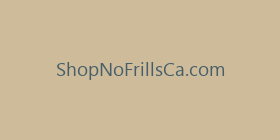 ShopNoFrillsCa.com