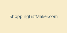ShoppingListMaker.com
