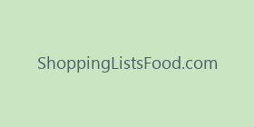 ShoppingListsFood.com