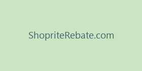 ShopriteRebate.com