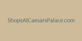 ShopsAtCaesarsPalace.com