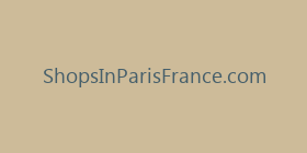 ShopsInParisFrance.com