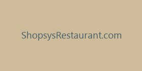 ShopsysRestaurant.com