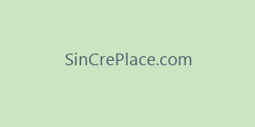 SinCrePlace.com