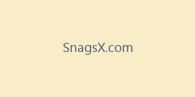 SnagsX.com