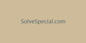 SolveSpecial.com