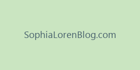SophiaLorenBlog.com