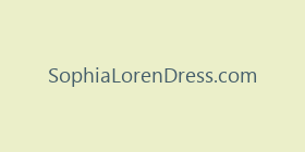 SophiaLorenDress.com