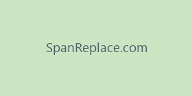 SpanReplace.com