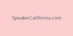 SpeakerCalifornia.com