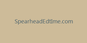 SpearheadEdtIme.com