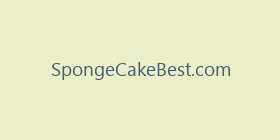 SpongeCakeBest.com