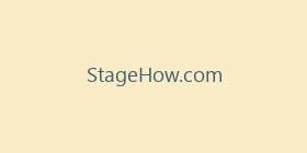 StageHow.com