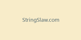 StringSlaw.com