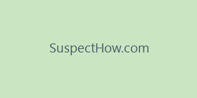 SuspectHow.com