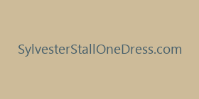 SylvesterStallOneDress.com