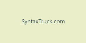 SyntaxTruck.com