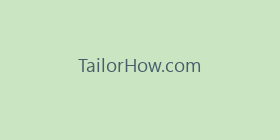 TailorHow.com