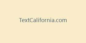 TextCalifornia.com